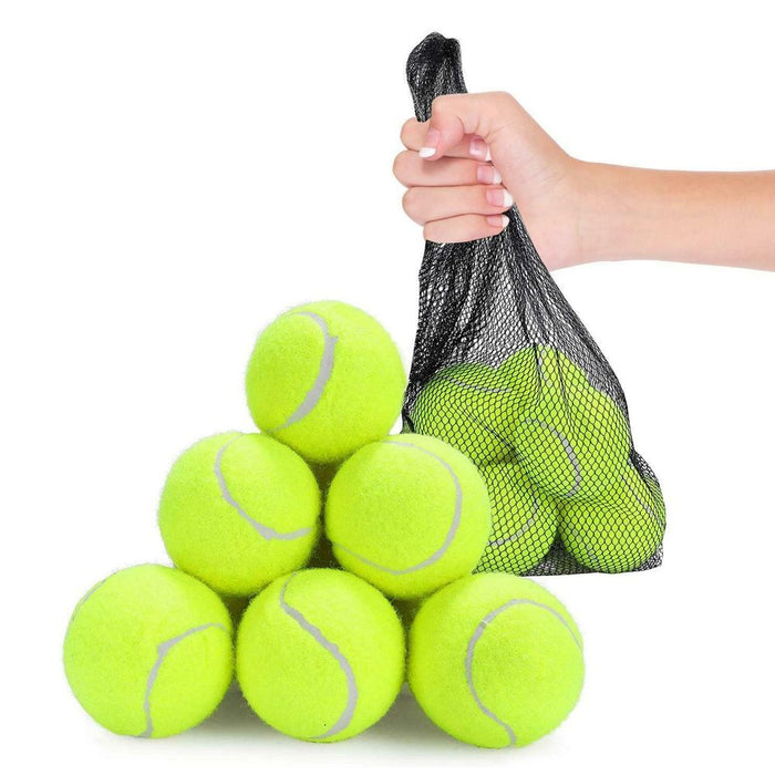 Premium Aspect Practice Tennis Balls, Pressureless Training Exercise Balls w/ Bag, Soft Rubber for Beginners, Pack of 24