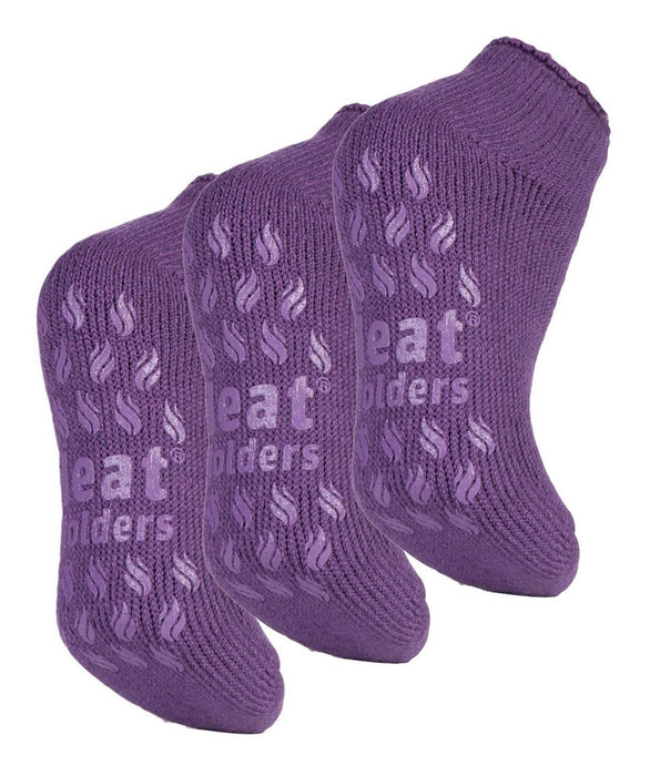 Heat Holders - 3 Pack Ladies Low Cut Slipper Socks