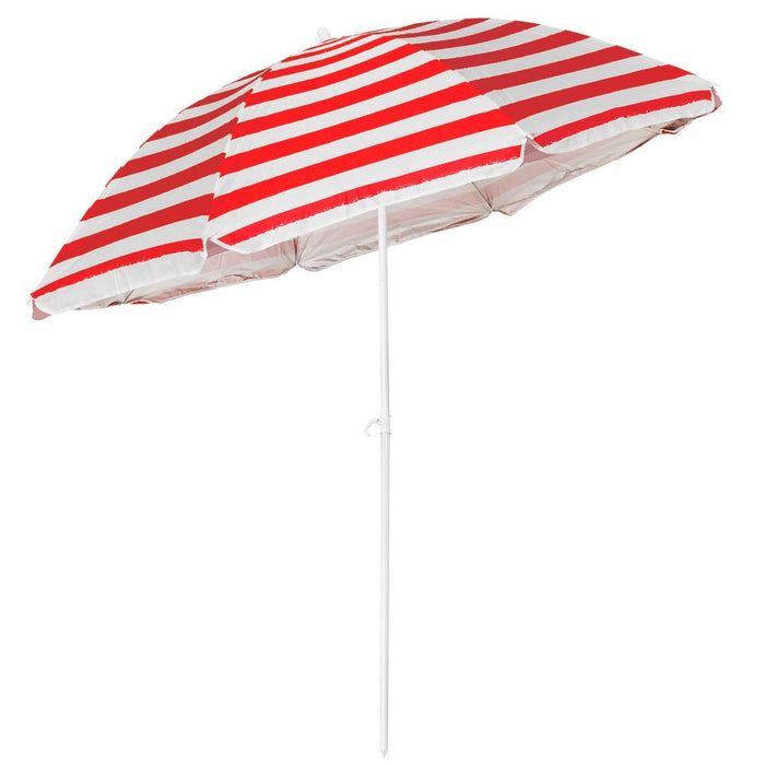 1.8M Tilting Parasol Umbrella Red AS-17506