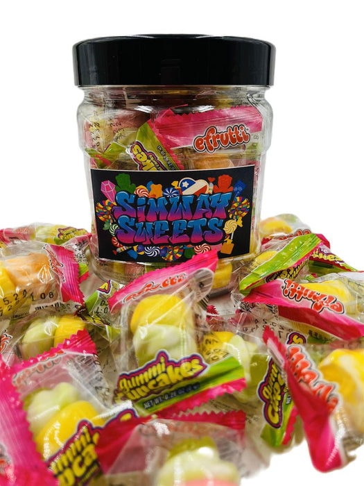 Efrutti Cupcake Jar - Fruit Flavour Gummies Packed in a Jar - Imported from USA - Date Assured Stock - 360g - Best Quality