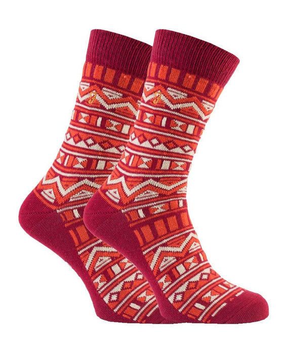 Farah Vintage - 2 Pairs Mens Aztec Socks