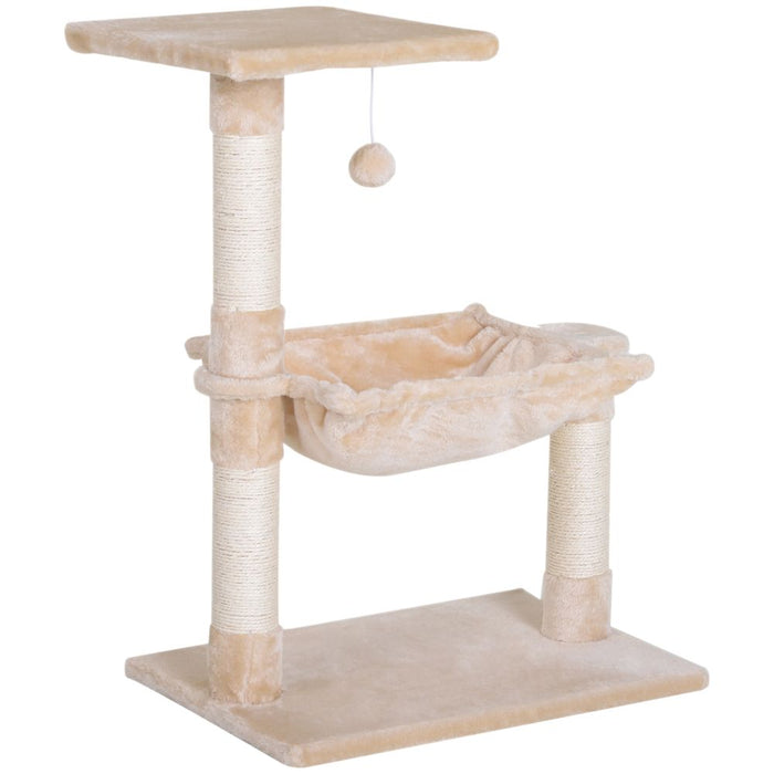 Premium Cat Activity Tree: Kitten Play Tower, 2-Tier w/ Sisal Scratching Post - Quality Guaranteed!