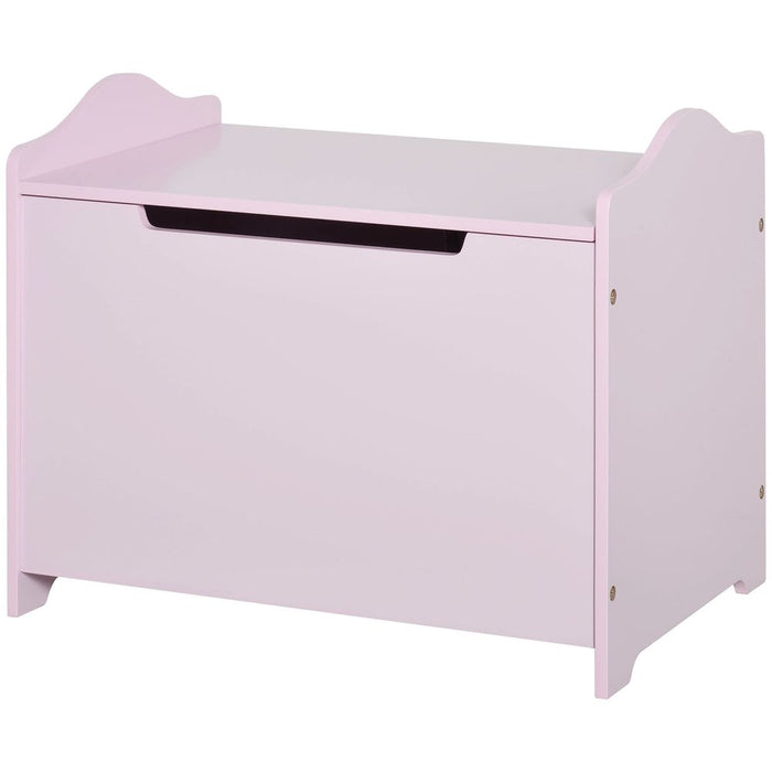 Premium Kids Toy Organizer | 40x60cm Storage Box | Durable & Safe | Pink | HOMCOM