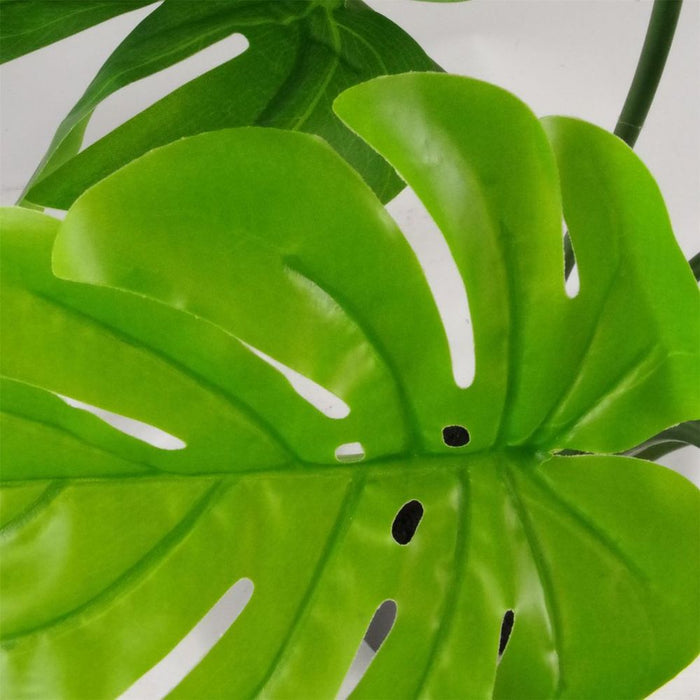 Exquisite 120cm Artificial Monstera Plant - High-Quality Twisted Stem - Realistic Details - Fully Potted - Perfect for Any Space