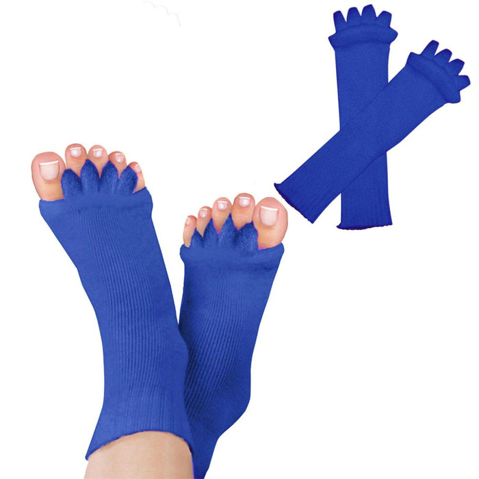 Relieve Foot Pain with Foot Alignment Socks, Choice of Colour, One Size Fits All