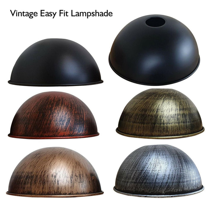 210mm Dome Easy Fit Light Shades Modern Ceiling Pendant Lampshades