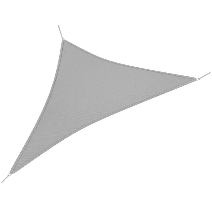 Premium 4x4m Triangle Sun Shade Sail | UV Protection | Grey | High Quality