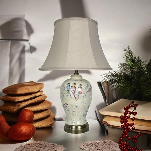 37CM LAMP AND SHADE