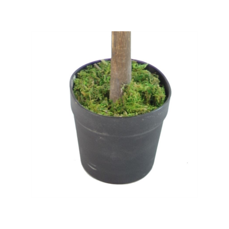 130cm Artificial Red & Green Ficus Tree