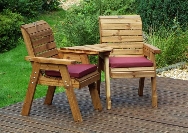 Premium Twin Companion Set - Classic English Design, Handcrafted in UK, Sustainably Sourced Wood, White Glove Delivery - 10 Year Guarantee