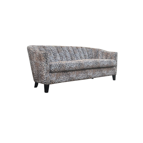 189CM 3 SEATER LEOPARD PRINT SOFA