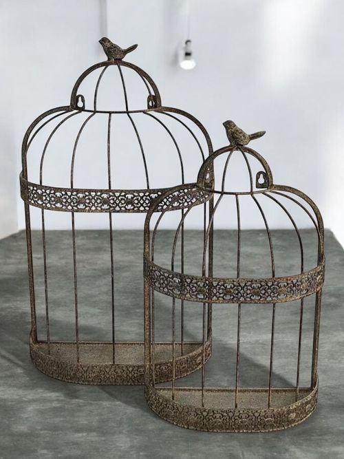 48/60CM SET 2 FLOWER BASKETS