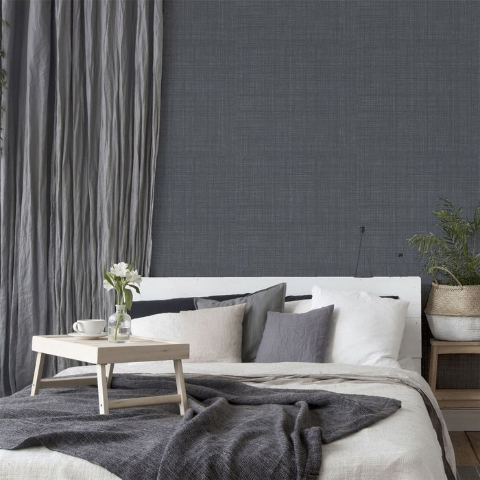 Luxury Weave Texture Dark Grey Throw Pillow - Premium Quality & Attention to Detail