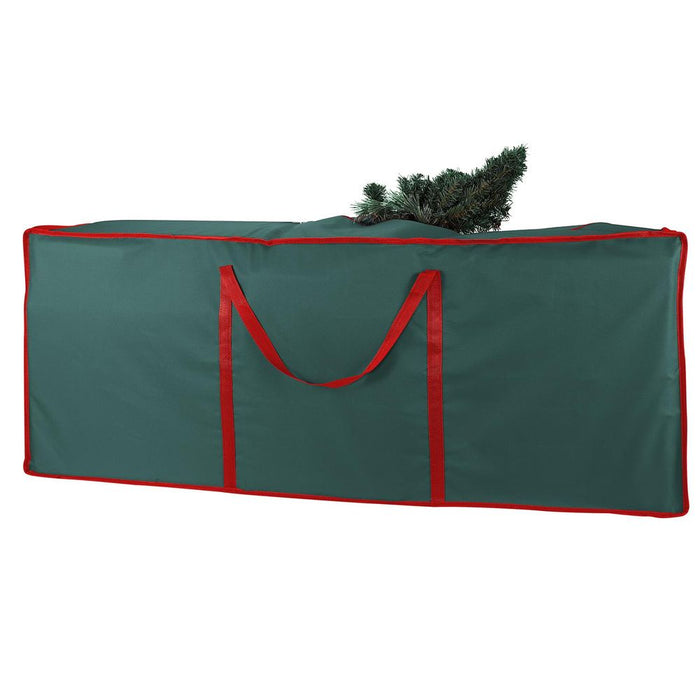 VINSANI XMAS GREEN FABRIC STORAGE BAG 1010038