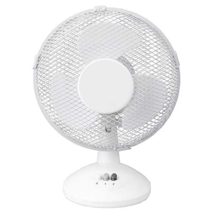 High-Quality Daewoo 9" Table Fan - 2 Speed Oscillating - Perfect for Cooling in Any Space - Trusted Brand