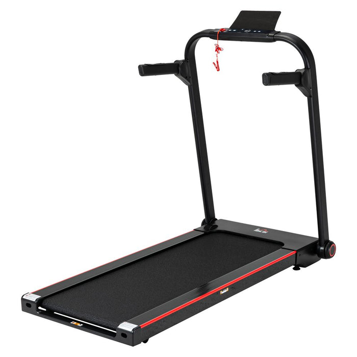 High-Speed Electric Folding Treadmill - Portable & Safe for Home Workouts