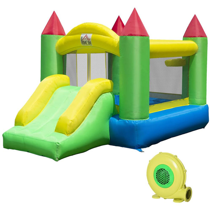 Premium Bouncy Castle with Slide - Durable Inflatable Jumper for Kids - HOMCOM