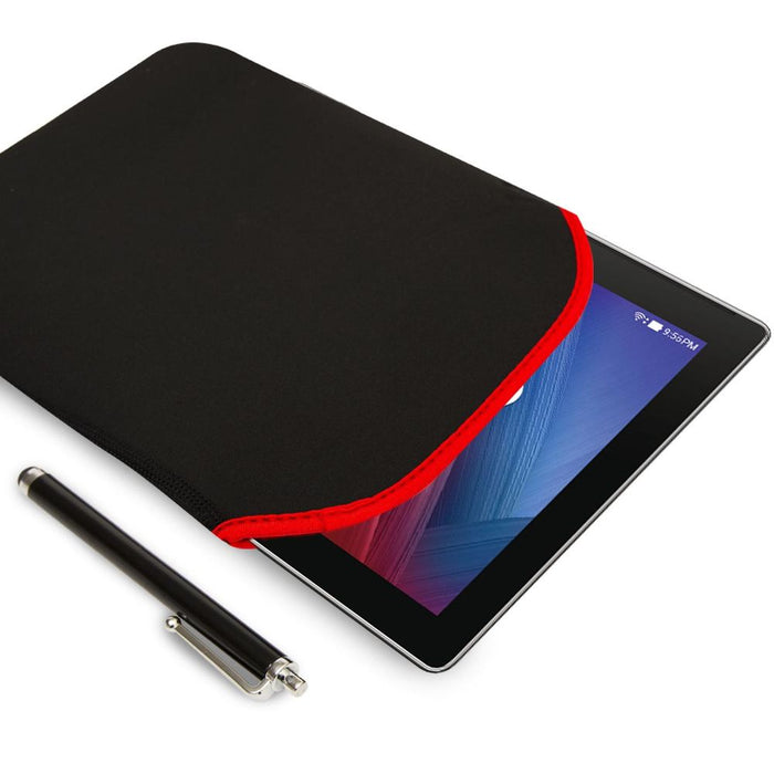 GVC 10 inch Universal Black Neoprene Protective Cover for Tablet with Stylus Pen