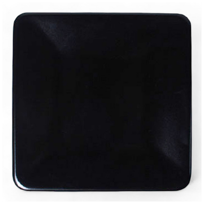 Ceramic Serving Plate&Platter Black Pearl Black 25x25cm