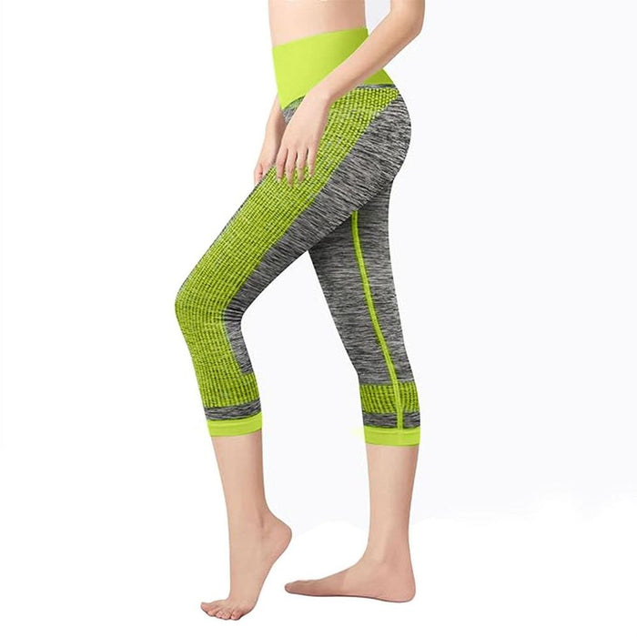 Zodiac Fitness Women Yoga Set Green S | Moisture Wicking | Soft Touch Elastic | Quick Dry