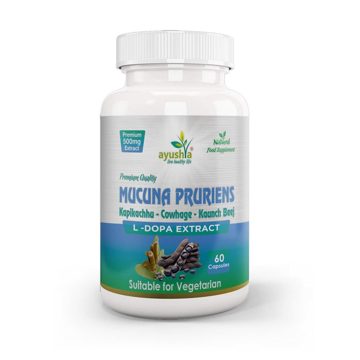 Premium Mucuna Pruriens Capsules - Highest Quality - Boost Immunity, Skin & Hair Health