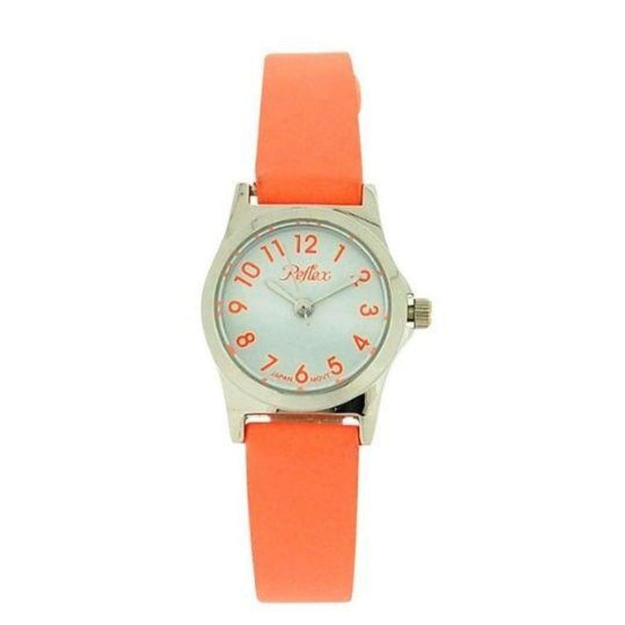 Reflex Girls Ladies White Dial Leather Strap Watch 1013 - Multiple Colors - High Quality