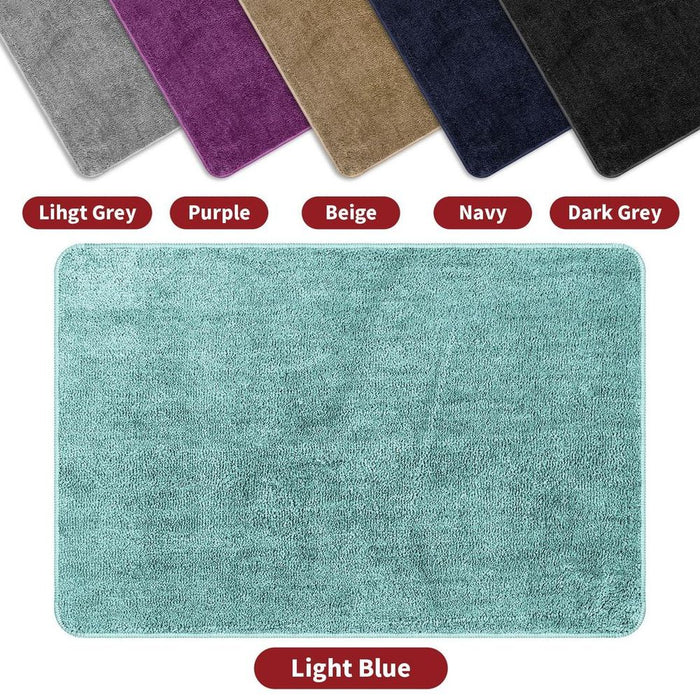 VINSANI BATH MAT 50X80cm L.BLUE 1010158