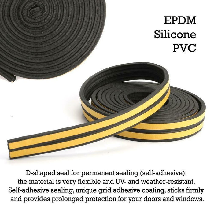 EPDM D Type Foam Tape Adhesive DYI