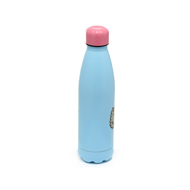 Reusable Stainless Steel Insulated Drinks Bottle 500ml - Pusheen the Cat Foodie