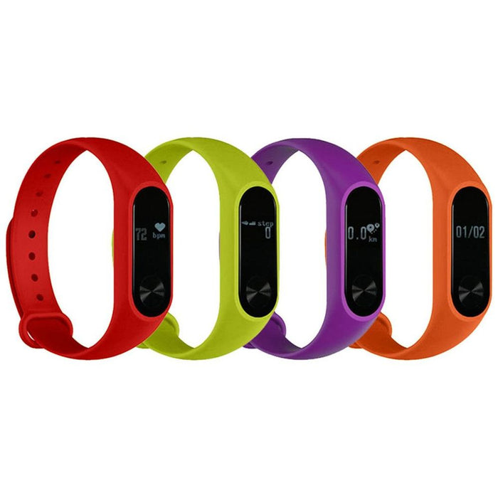 Aquarius AQ112 Fitness Tracker, Heart Rate Monitor, Red