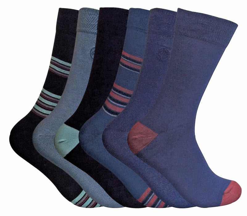 6 Pairs Funky Bamboo Socks