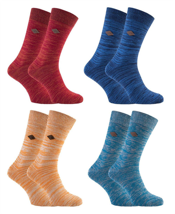 Farah 1920 - 2 Pairs Mens Bright Socks