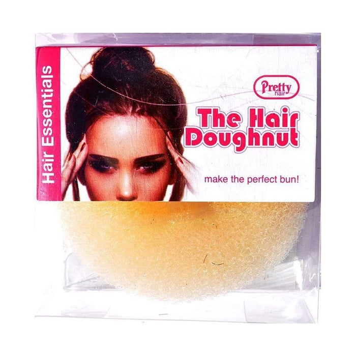 Medium Hair Doughnut Bun Ring 80mm - Professional Quality - Honey