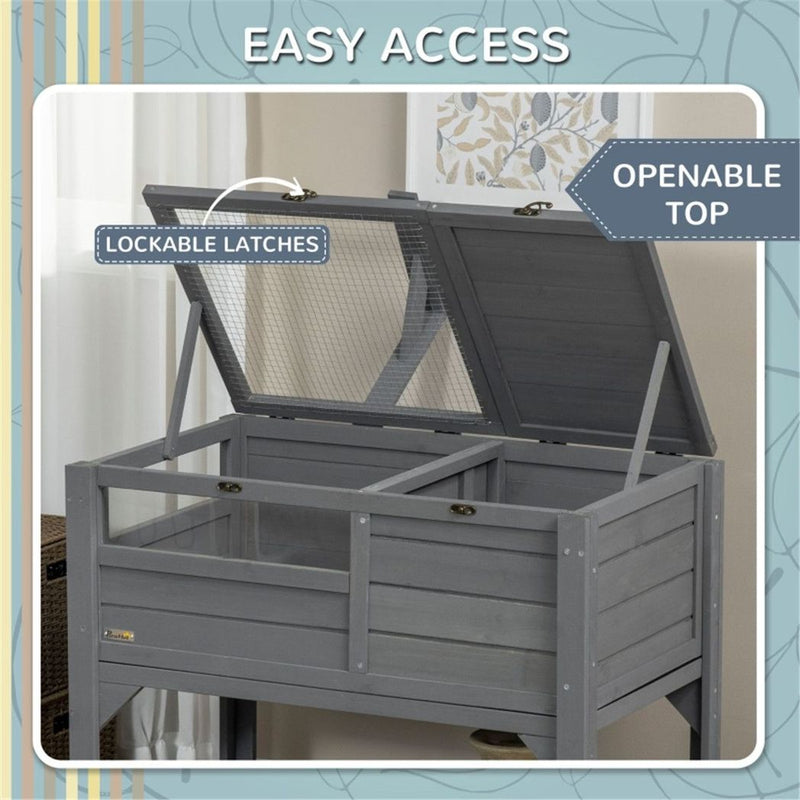 Tortoise House - Grey 103H x 84L x 51Wcm