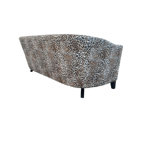 189CM 3 SEATER LEOPARD PRINT SOFA