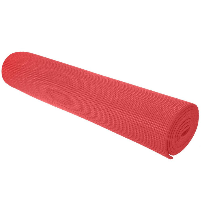 High-Quality Pink Yoga Mat 3mm | Durable & Non-Slip | Extra Large Size 173 x 61cm | Includes Carry Bag | Relax & Meditate