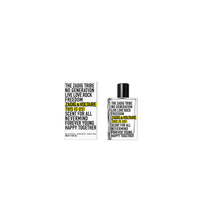 Zadig & Voltaire This is Us! L'eau For All  Eau De Toilette Spray 50ml