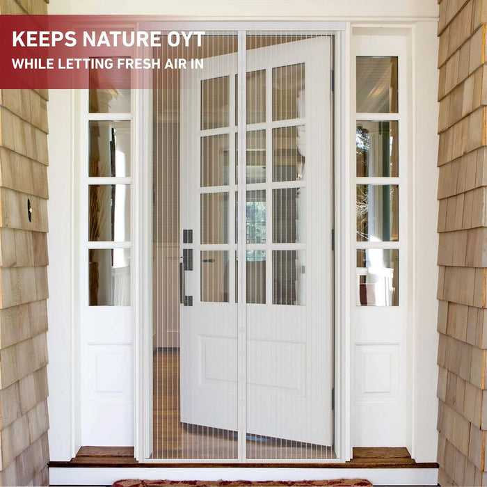 Premium Magnetic Screen Door - Insect-Proof Barrier for Living Spaces