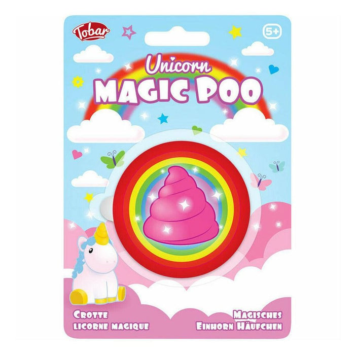 Tobar Magisches Unicorn Magic Poo with Storage Tub - Pink, 5+ Years, Arts & Crafts, Party Bag Filler