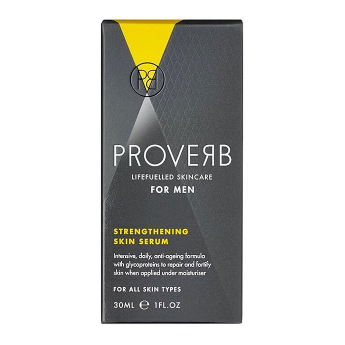 Proverb Strengthening Skin Serum for Men, 30ml - Professional Grade Anti-Aging Hydration & Protection