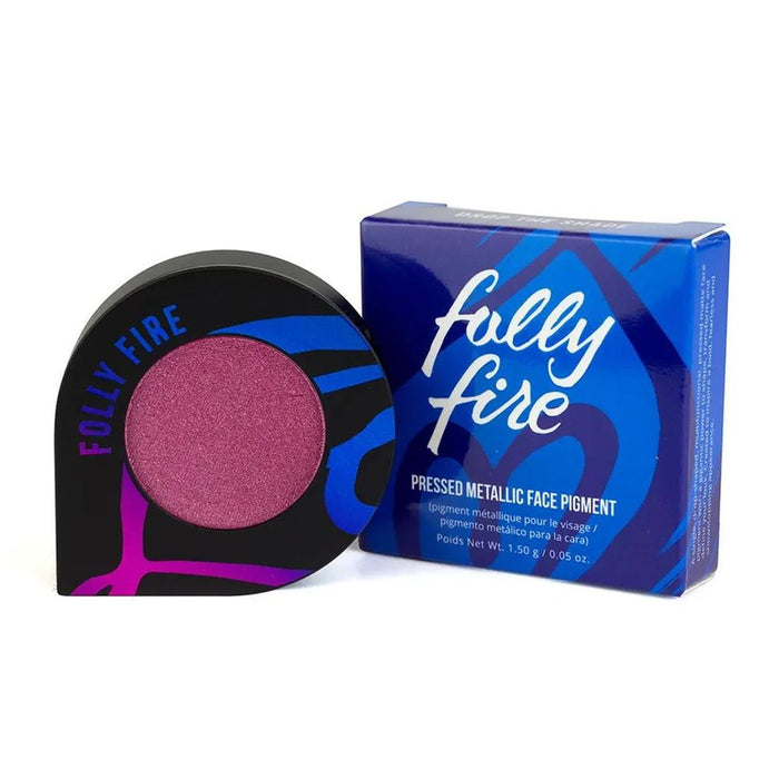 Folly Fire Metallic Face Pigment - Lollipop ReflectiveBerry