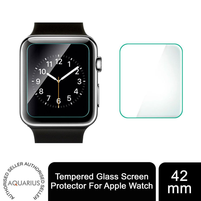 Aquarius Tempered Glass Apple Watch Protector - 42mm