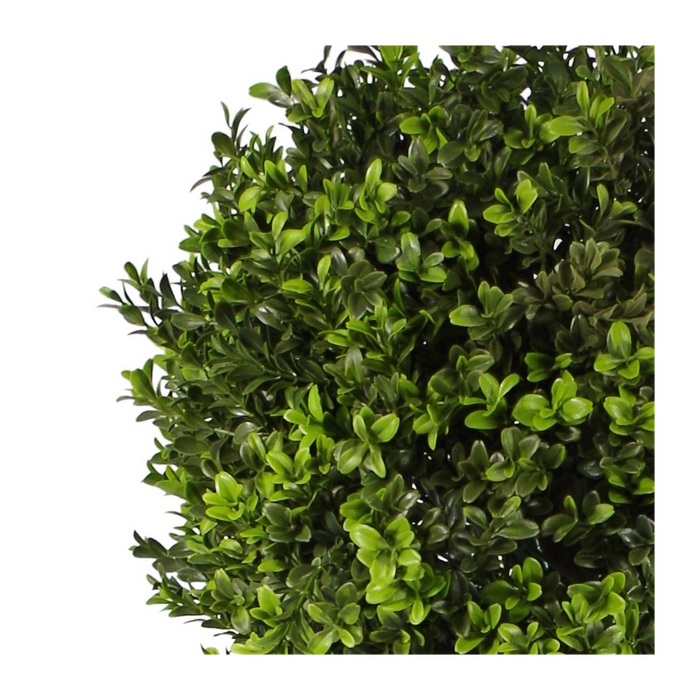 Premium 4ft Artificial Boxwood Buxus Ball Topiary Tree - Lifelike Foliage, Customizable, Ideal for Indoor/Outdoor Use