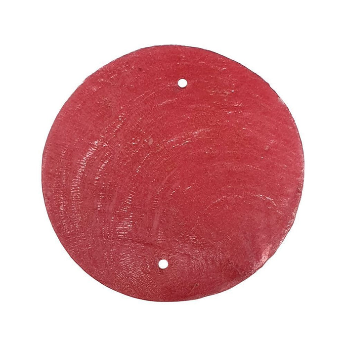 Capiz Shell Discs with 2 holes - 45 Pcs,5cm Diameter