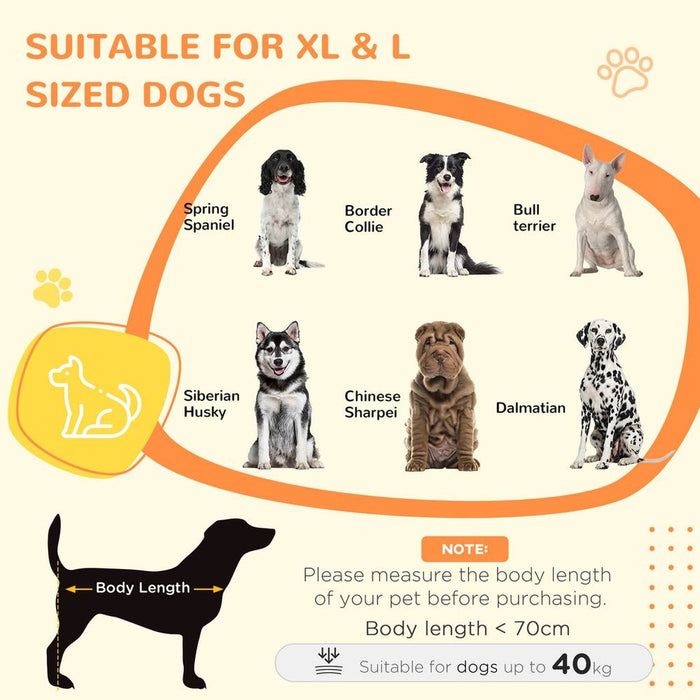 Premium XL Dog Crate on Wheels, 43" Heavy Duty, Removable Tray, Log Design