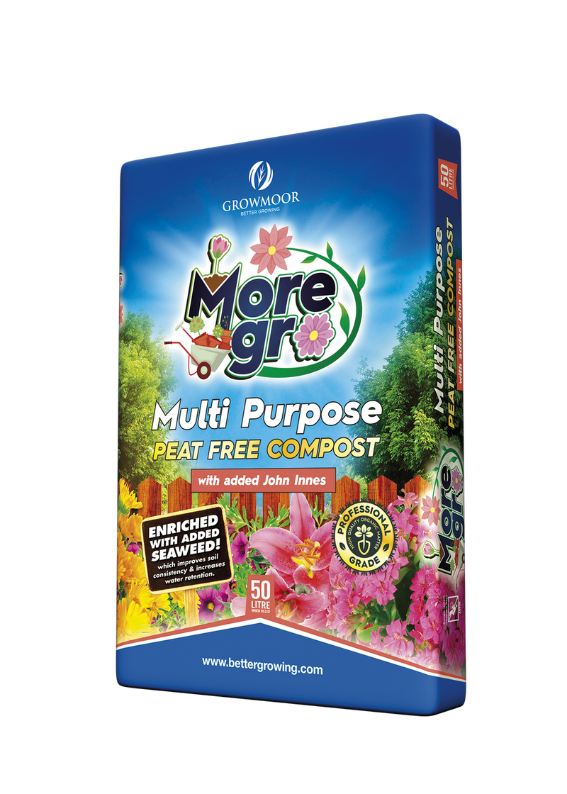 More Gro Peat Free Multipurpose with Added John Innes 50L