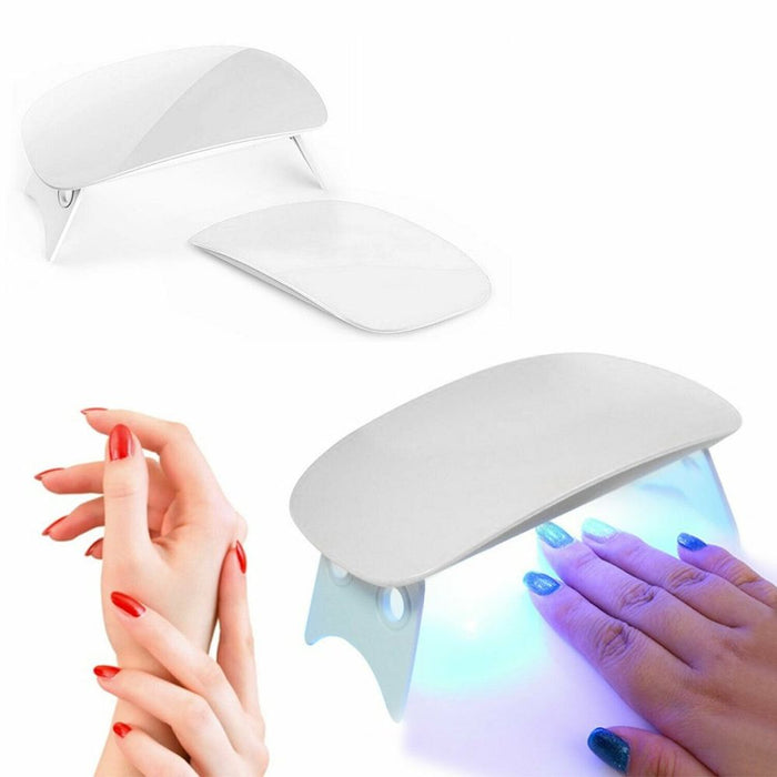 Envie UV LED 6W Nail Gel Light Beads - White, Quick Drying, Salon-Quality Nails