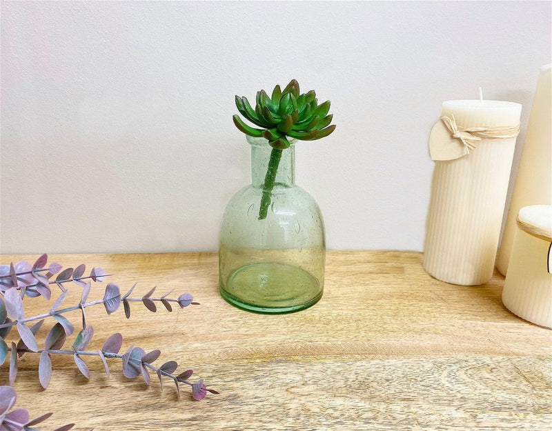 Premium Glass Bubble Vase- Elegant Home Decor