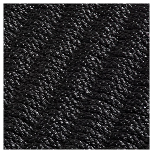Didsbury Braided Polypropylene 45x75cm Charcoal Doormat