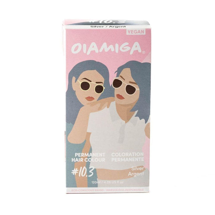 Oiamiga Silver Hair Colour - High Quality, Professional-Grade Dye for Vibrant, Lasting Results